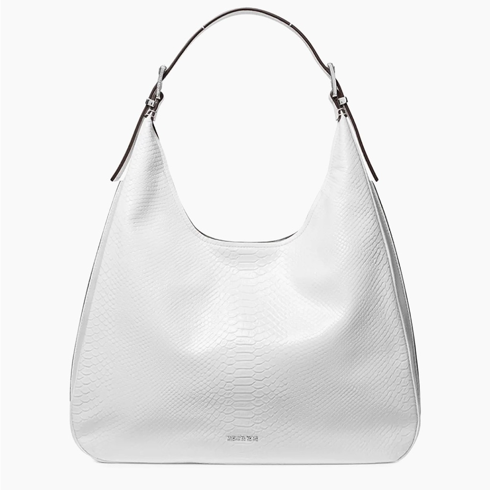 MICHAEL Michael Kors Large Nolita Snake-Embossed Leather Hobo Bag